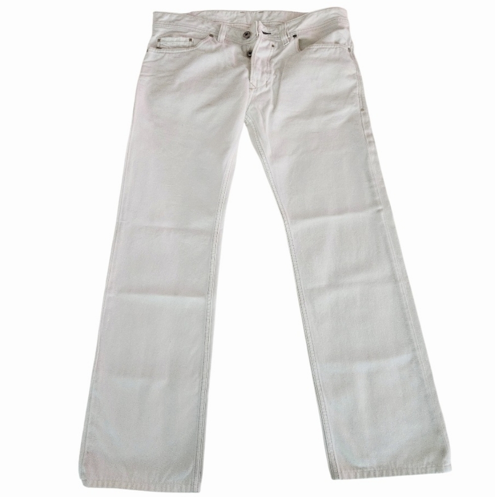 Diesel SAFADO W30 L34 Men's White Slim Straight Reg Fit  Jeans - Picture 3 of 12
